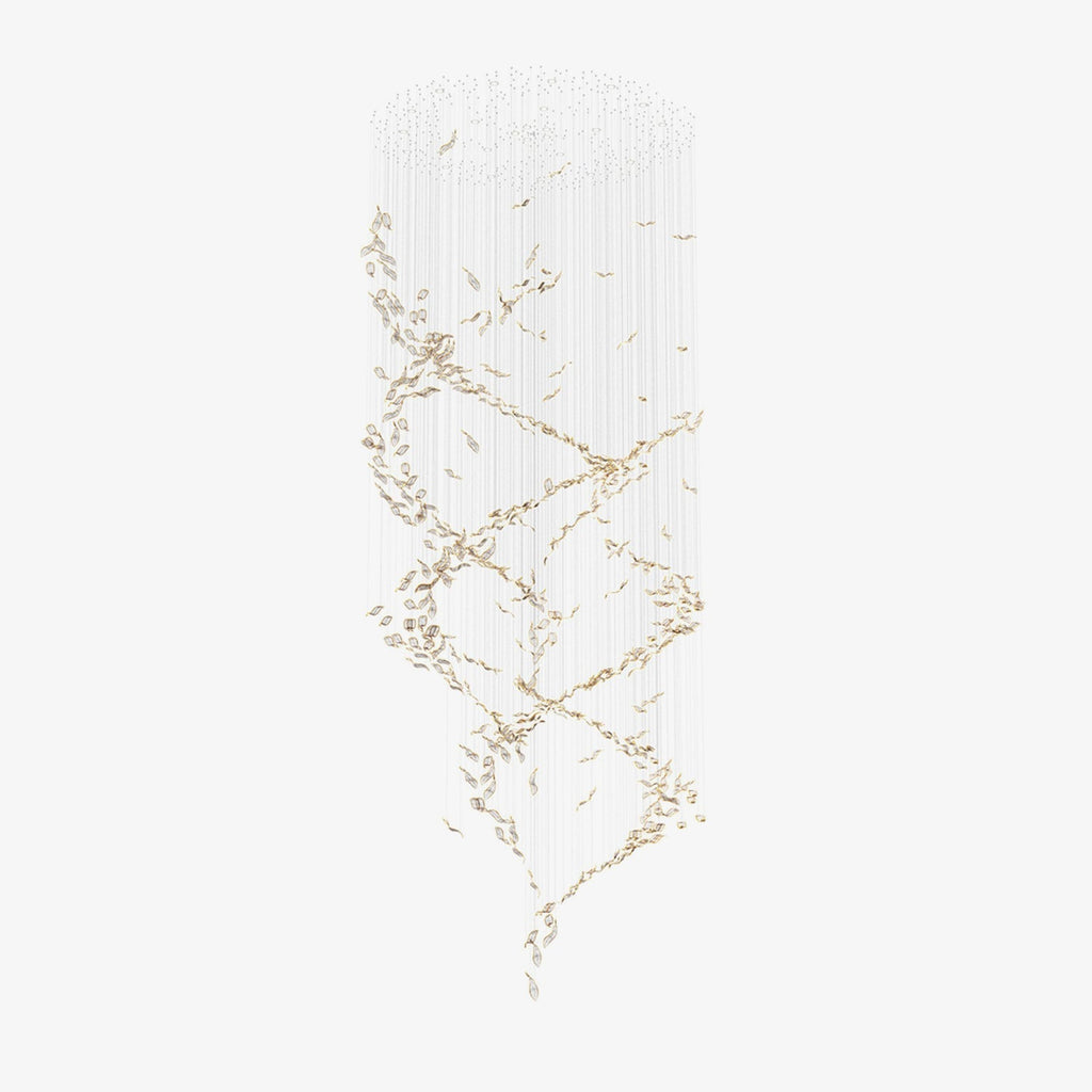 Darrowia Glass Chandelier-Moonnatur