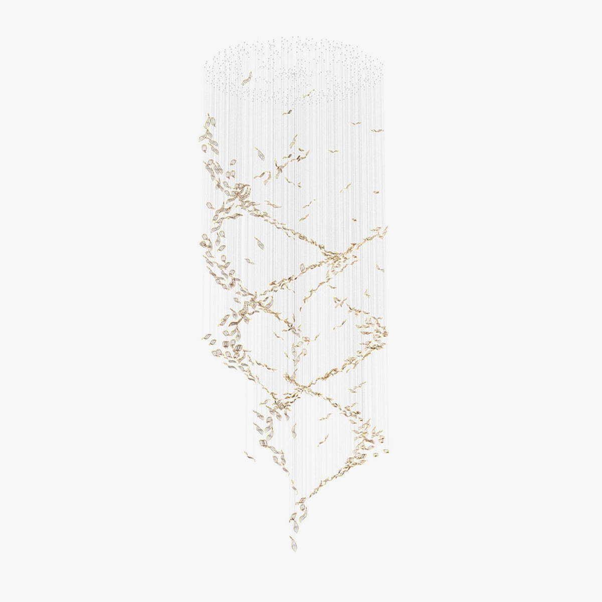 Darrowia Glass Chandelier-Moonnatur