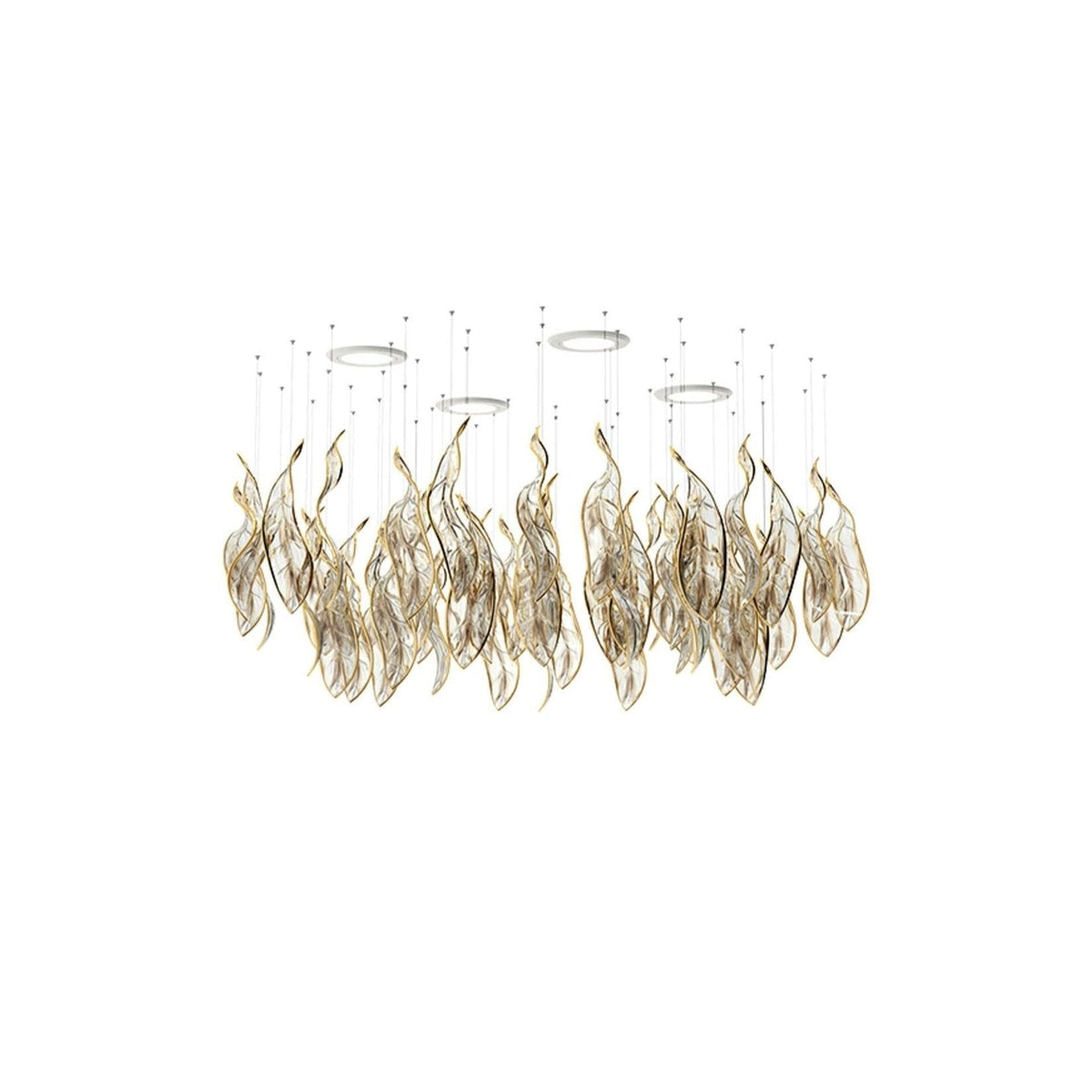 Darrowia Glass Chandelier-Moonnatur