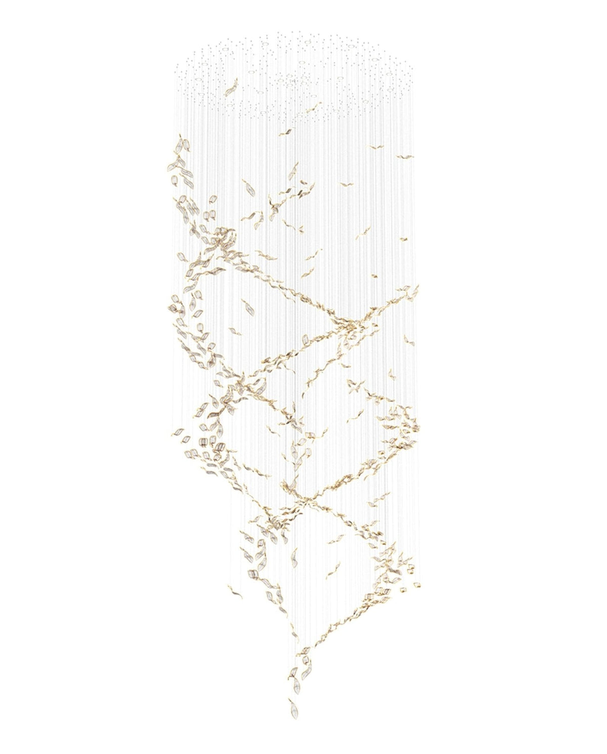 Darrowia Glass Chandelier-Moonnatur