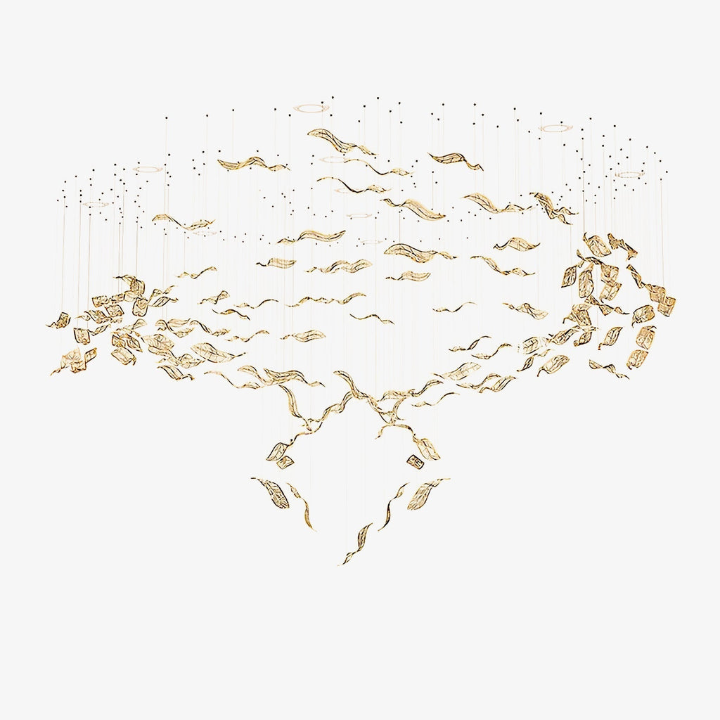 Darrowia Glass Chandelier-Moonnatur