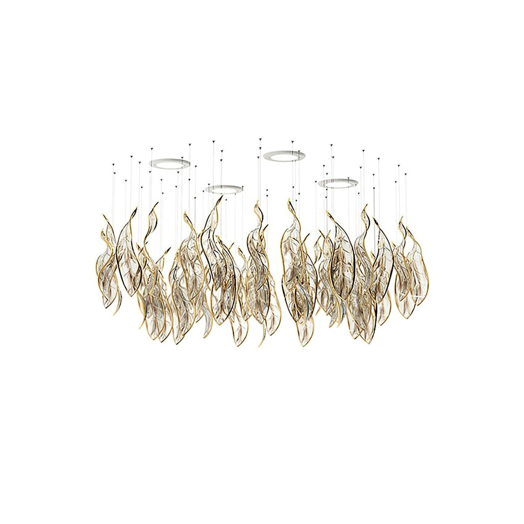 Darrowia Glass Chandelier-Moonnatur