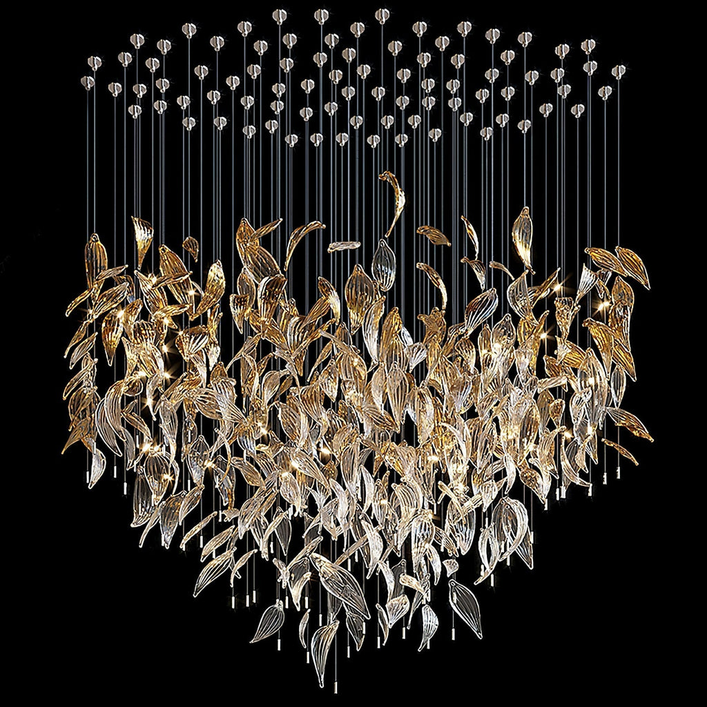 Darrowia Glass Chandelier-Moonnatur