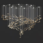 Darrowia Glass Chandelier-Moonnatur