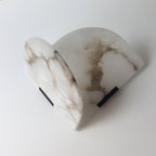 Weldenford Alabaster Wall Light-Moonnatur