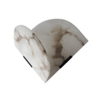 Weldenford Alabaster Wall Light-Moonnatur