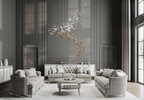 Tinora Glass Chandelier-Moonnatur