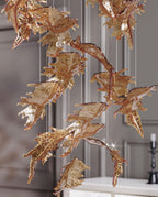 Tinora Glass Chandelier-Moonnatur