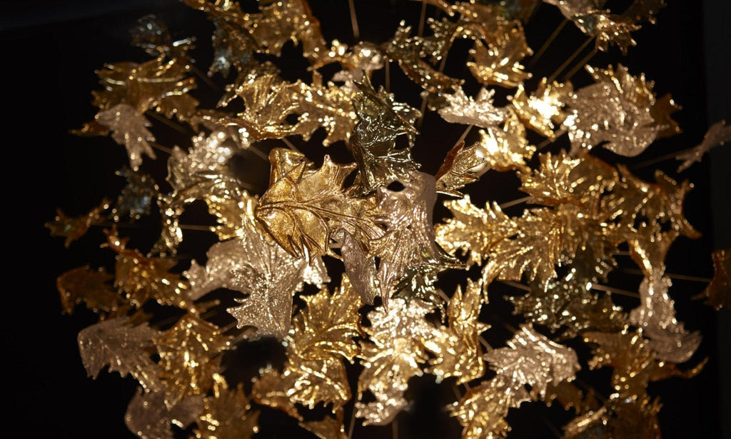 Tinora Glass Chandelier-Moonnatur
