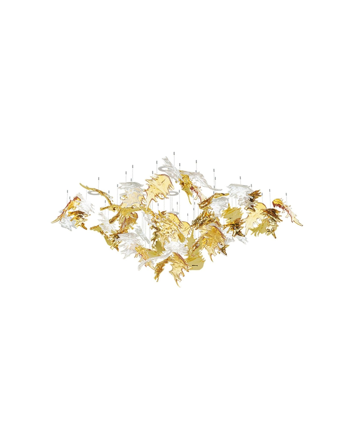 Tinora Glass Chandelier-Moonnatur