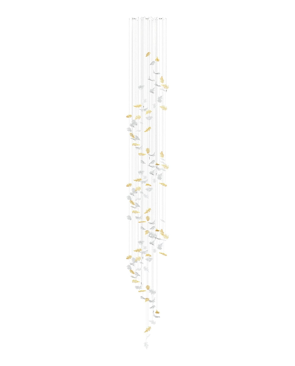 Tinora Glass Chandelier-Moonnatur