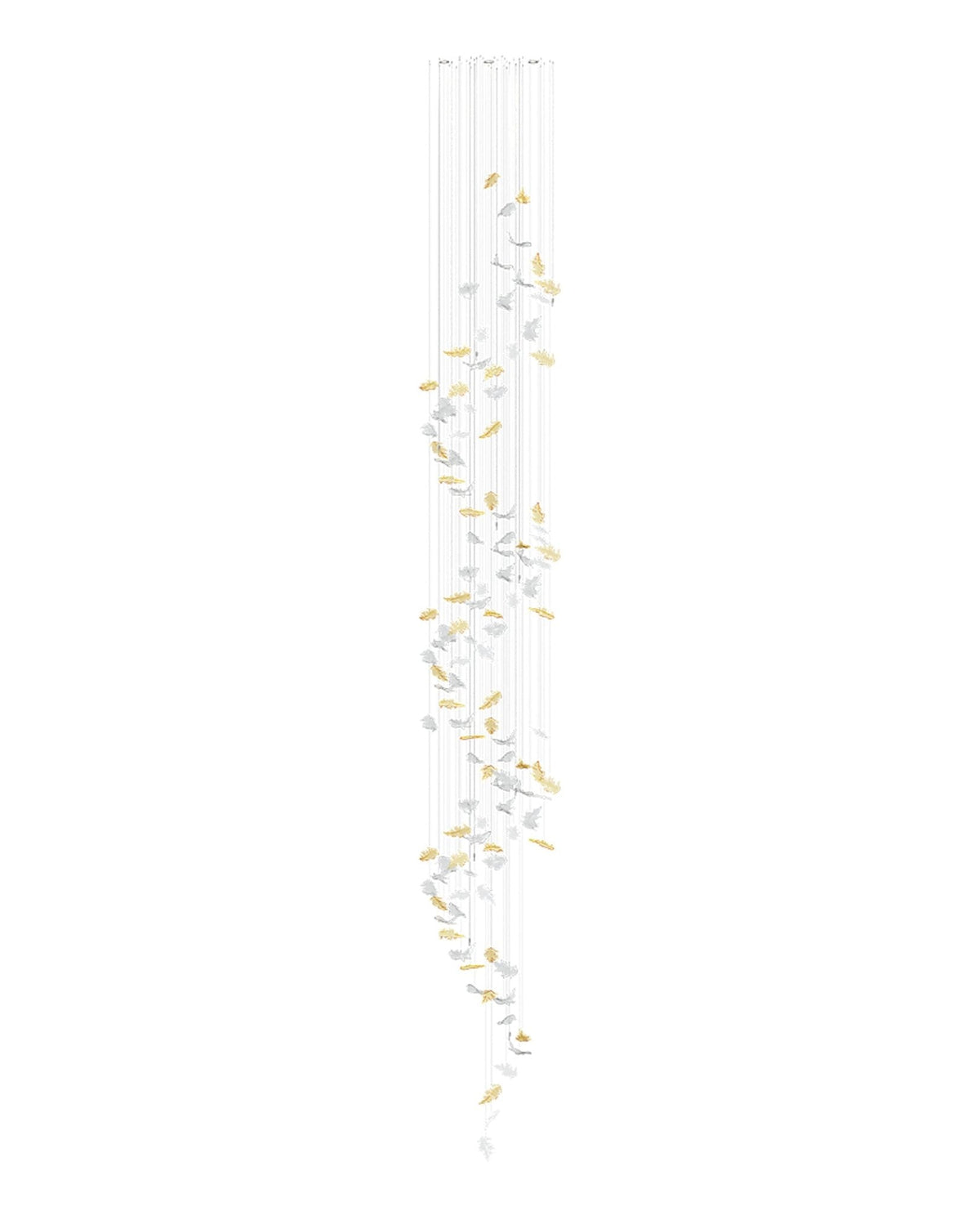 Tinora Glass Chandelier-Moonnatur