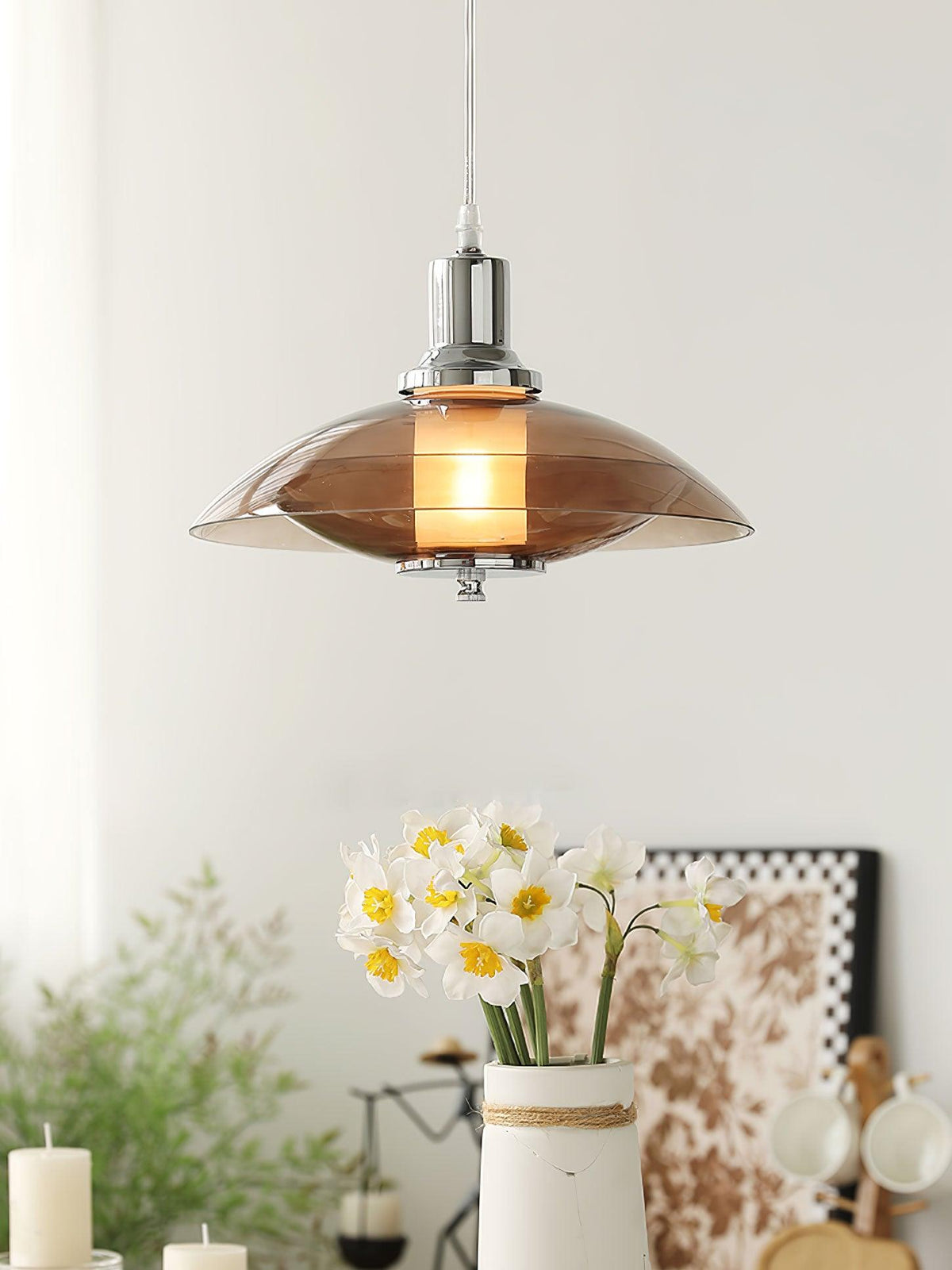 Kardenenna Glass Pendant Light-Moonnatur