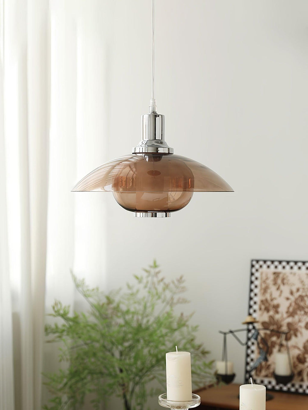 Kardenenna Glass Pendant Light-Moonnatur