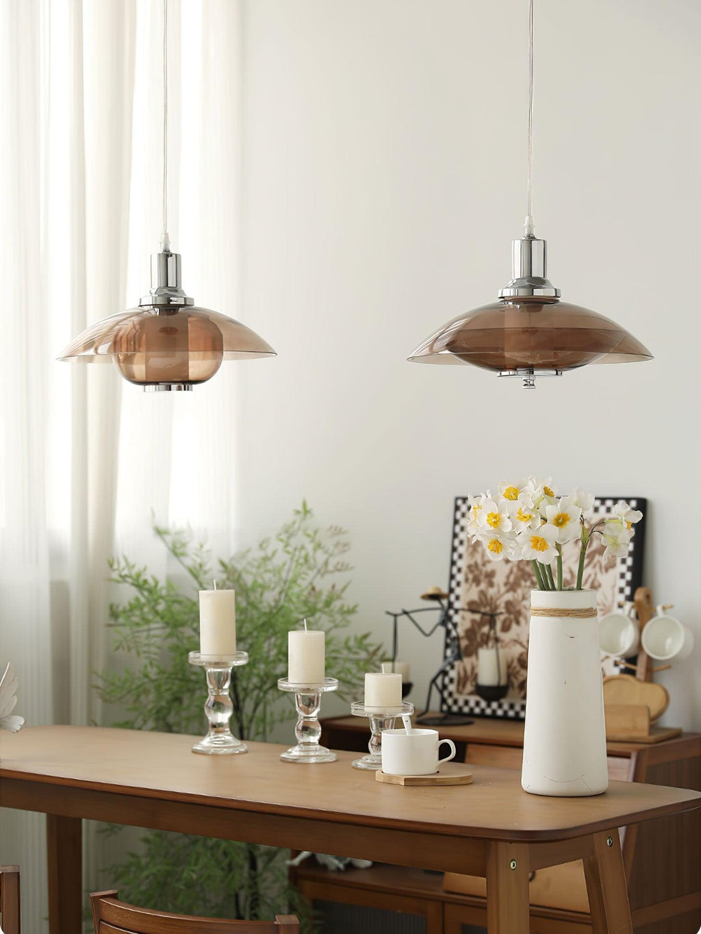 Kardenenna Glass Pendant Light-Moonnatur