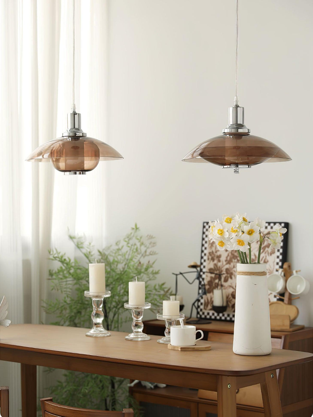 Kardenenna Glass Pendant Light-Moonnatur