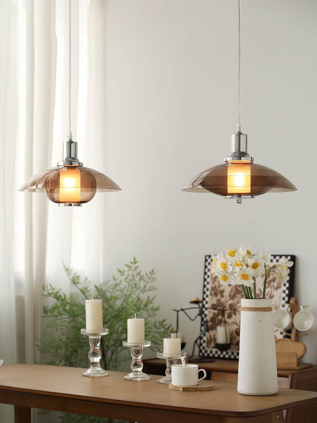 Kardenenna Glass Pendant Light-Moonnatur