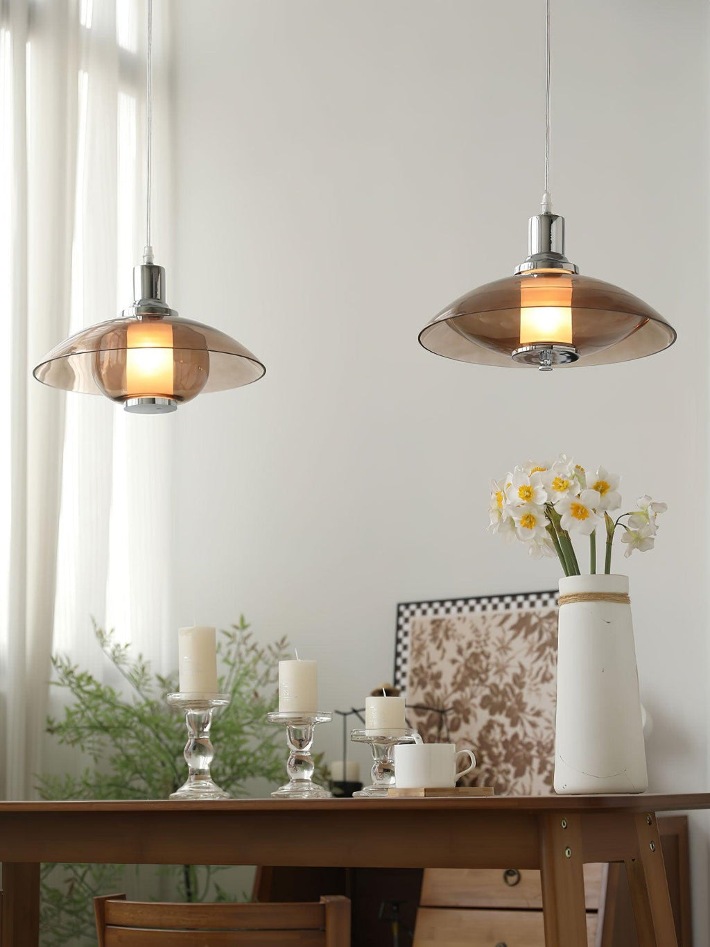 Kardenenna Glass Pendant Light-Moonnatur