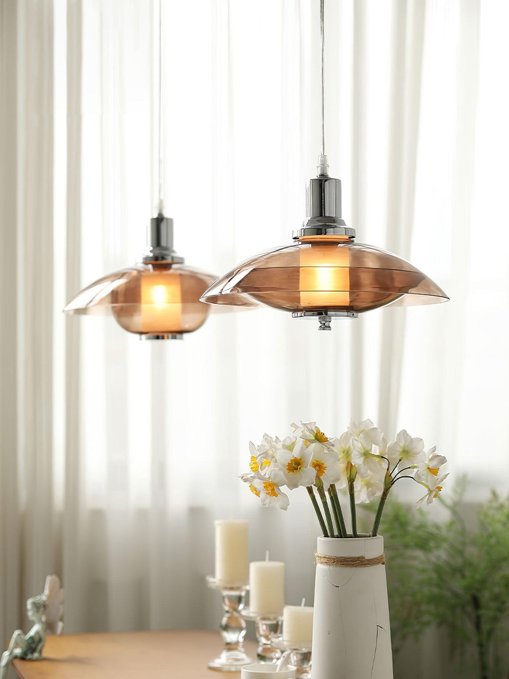 Kardenenna Glass Pendant Light-Moonnatur