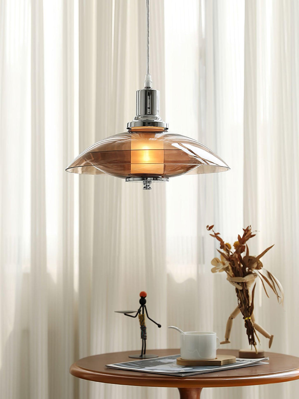 Kardenenna Glass Pendant Light-Moonnatur