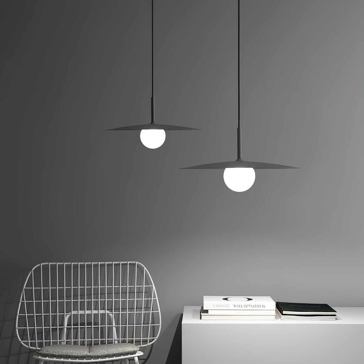 Ylmora Metal Pendant Lamp-Moonnatur