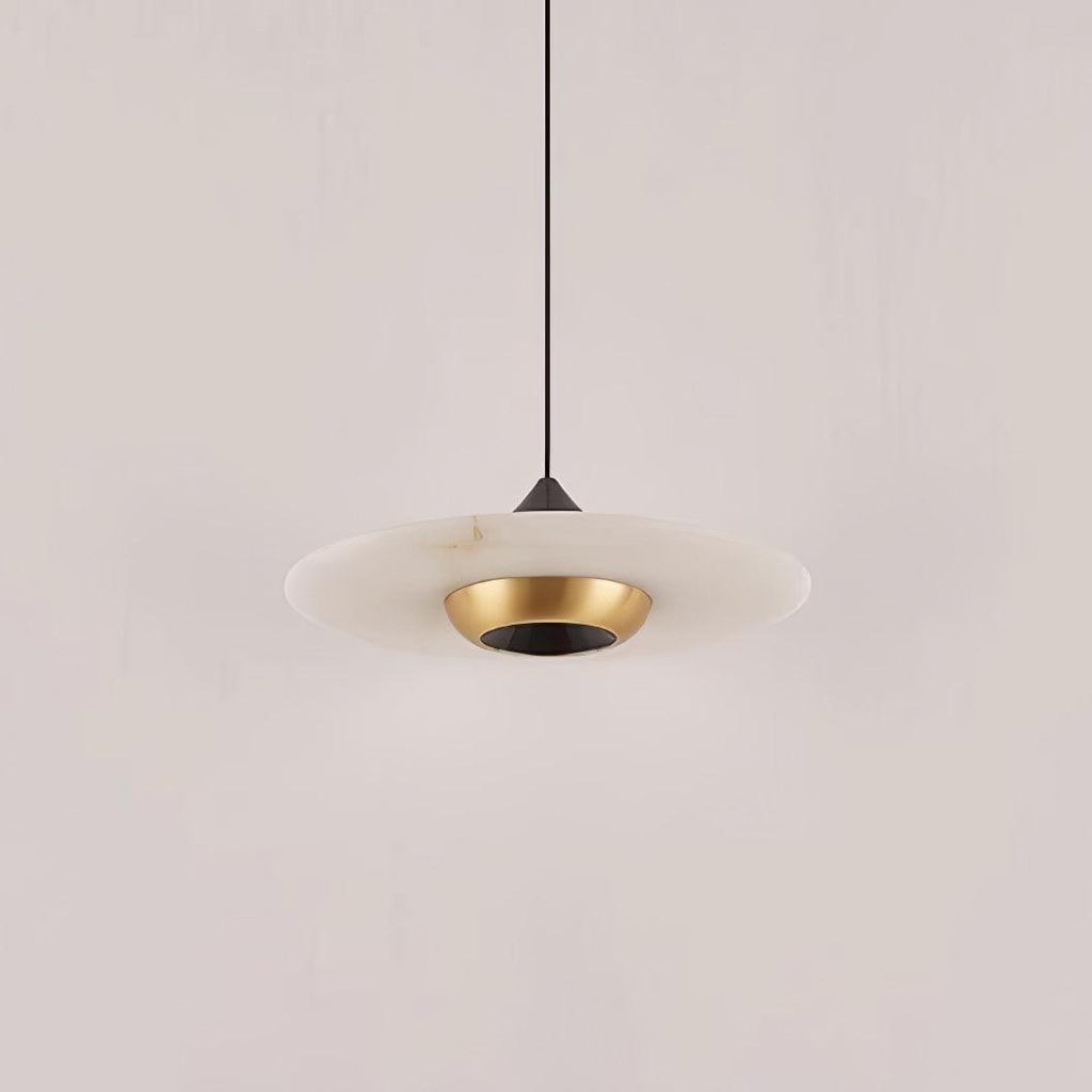 Qelora Marble Pendant Lamp-Moonnatur