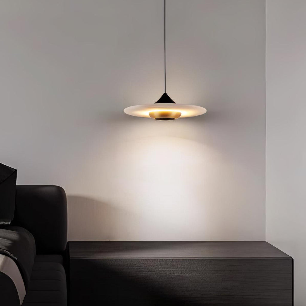 Qelora Marble Pendant Lamp-Moonnatur