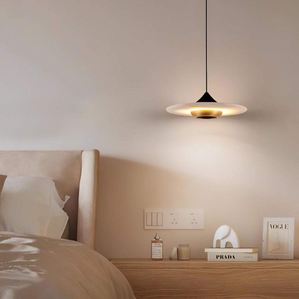 Qelora Marble Pendant Lamp-Moonnatur