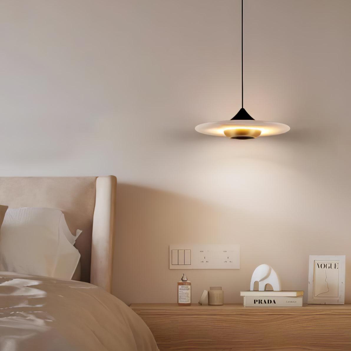Qelora Marble Pendant Lamp-Moonnatur