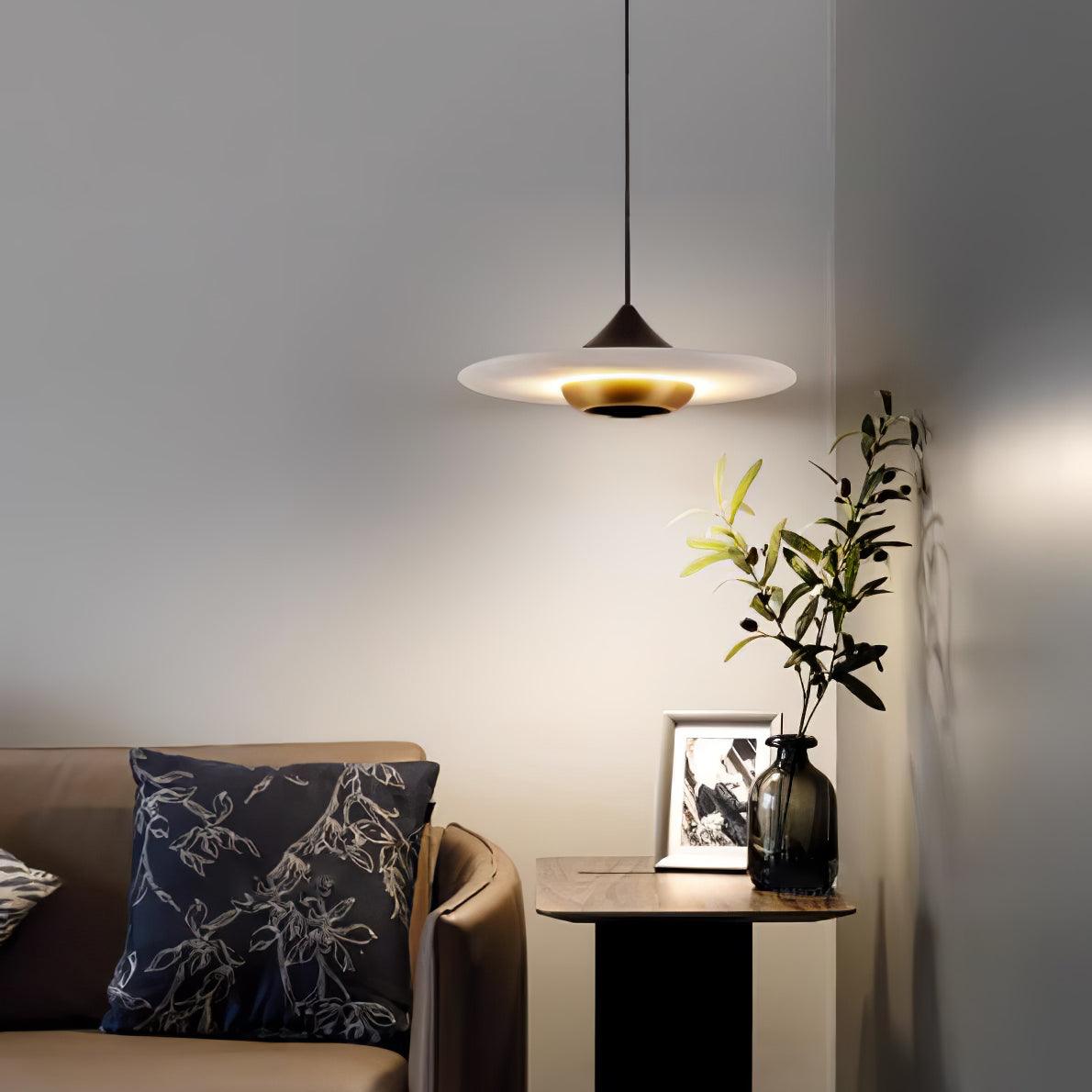 Qelora Marble Pendant Lamp-Moonnatur