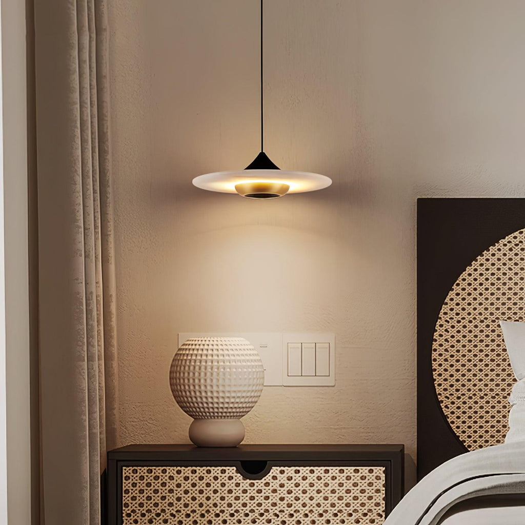 Qelora Marble Pendant Lamp-Moonnatur