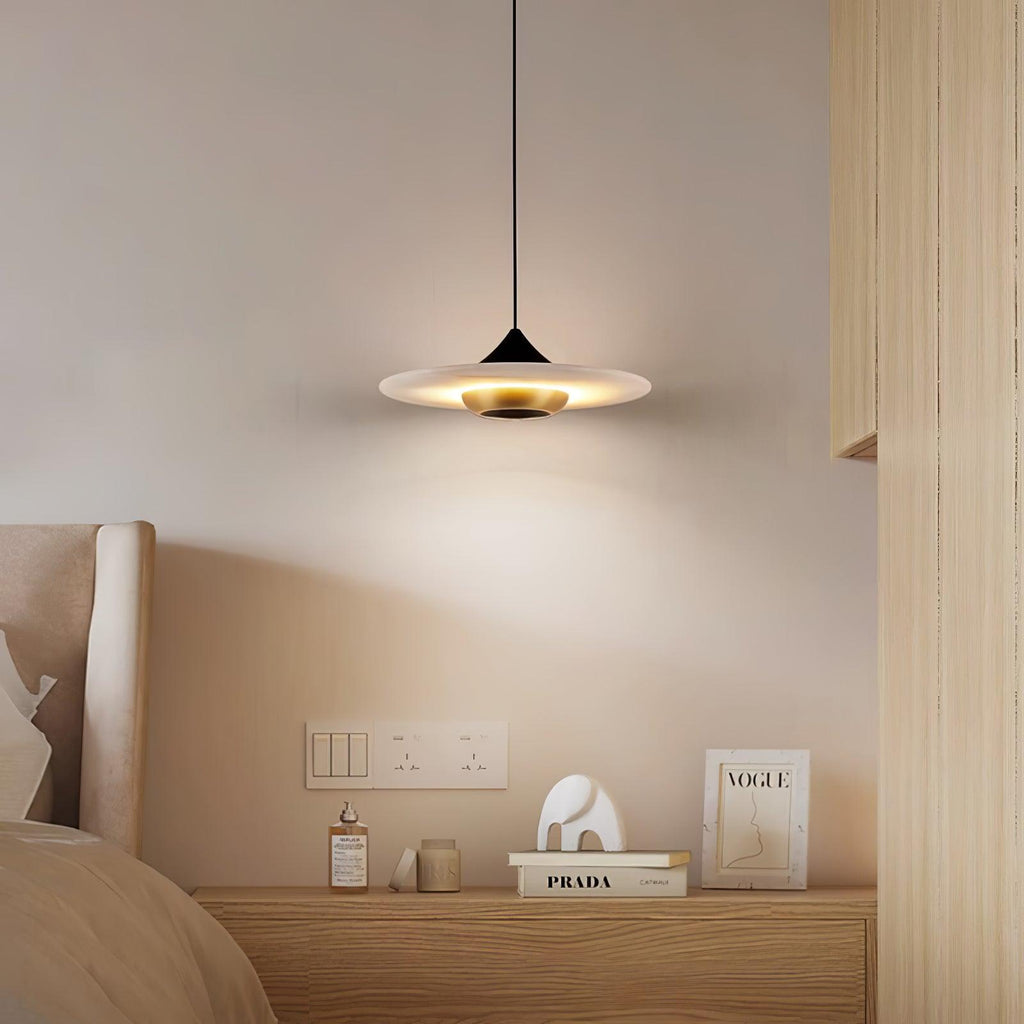 Qelora Marble Pendant Lamp-Moonnatur