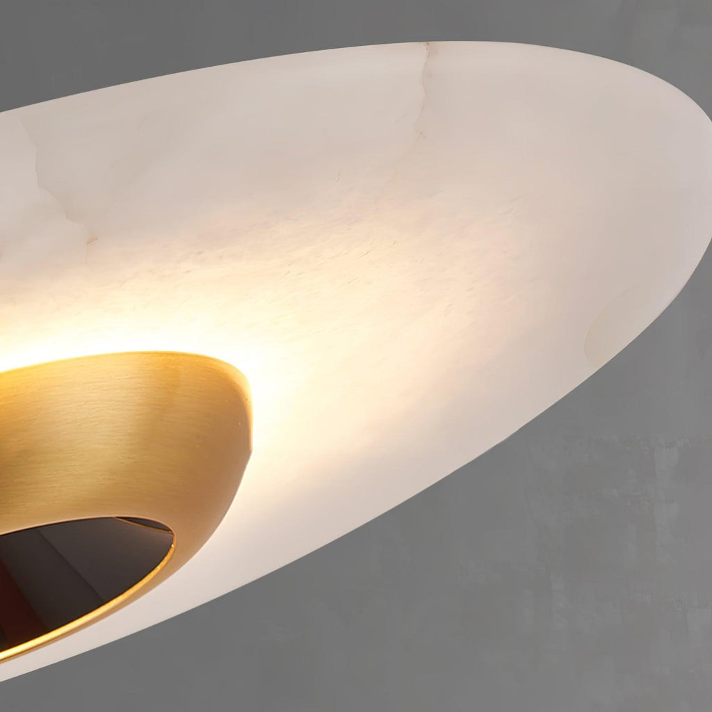 Qelora Marble Pendant Lamp-Moonnatur