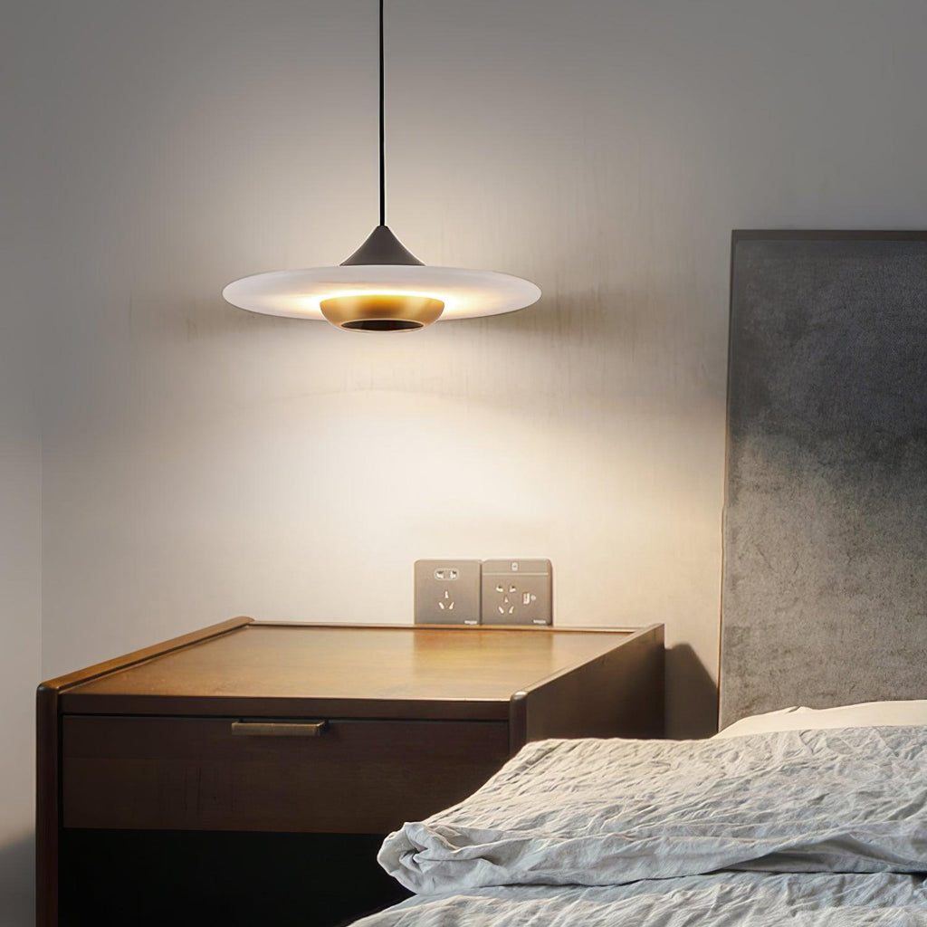 Qelora Marble Pendant Lamp-Moonnatur