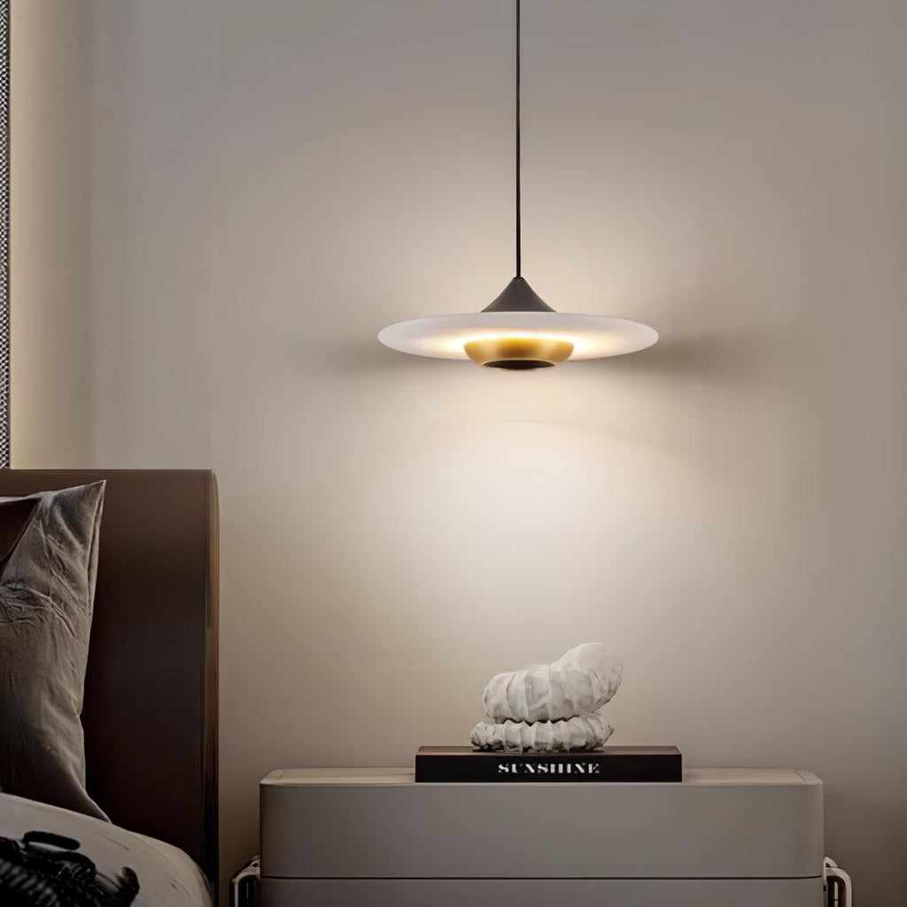 Qelora Marble Pendant Lamp-Moonnatur