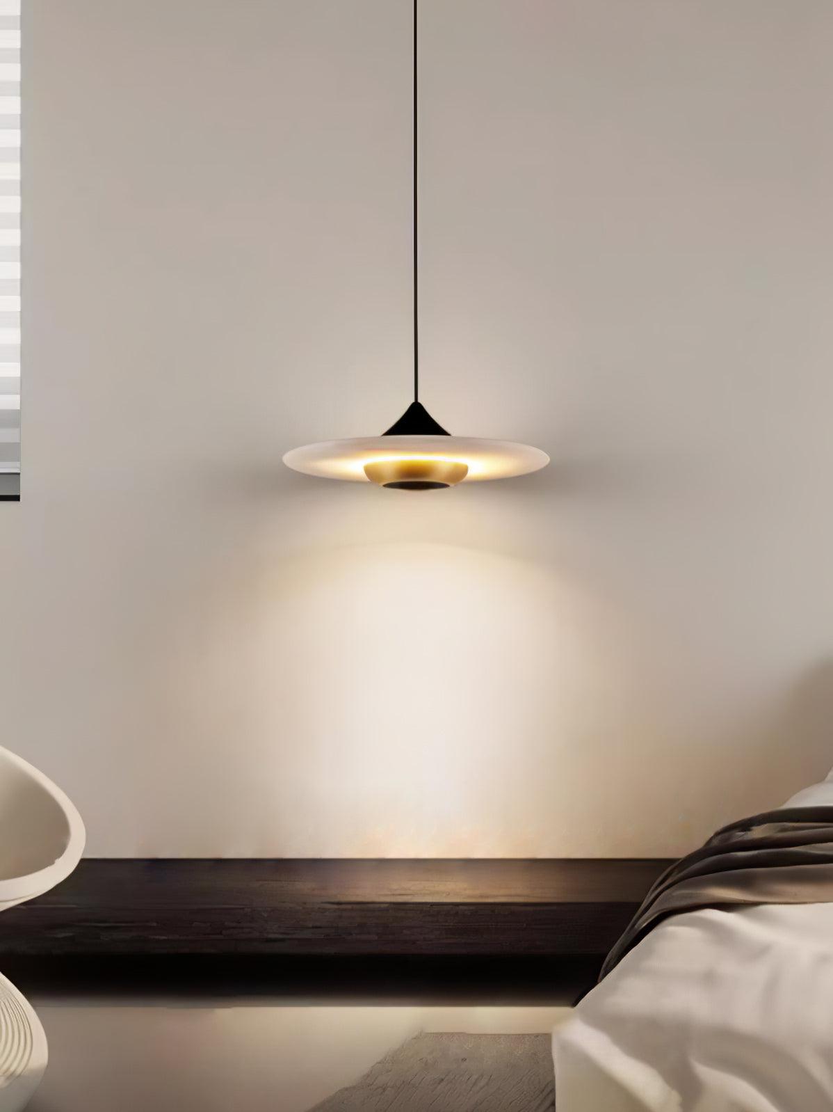 Qelora Marble Pendant Lamp-Moonnatur