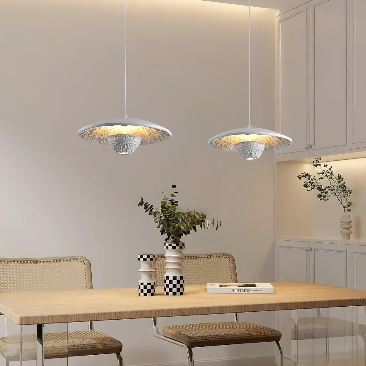 Milrenia Resin Pendant Light-Moonnatur