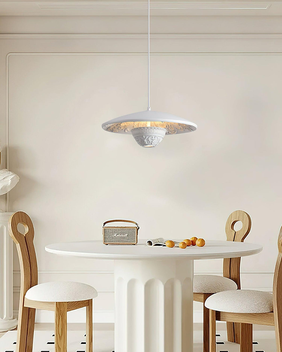 Milrenia Resin Pendant Light-Moonnatur