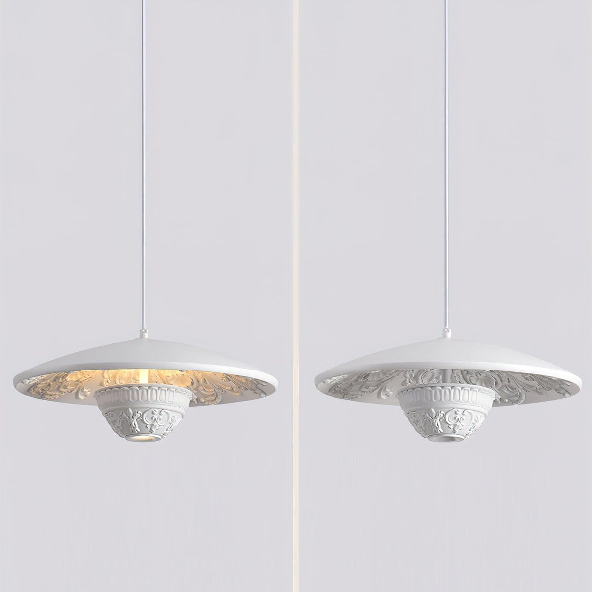 Milrenia Resin Pendant Light-Moonnatur