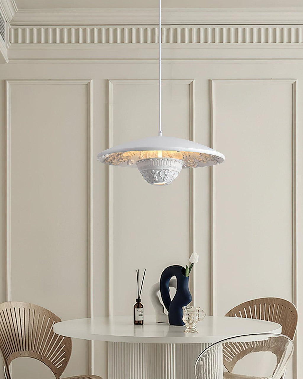 Milrenia Resin Pendant Light-Moonnatur