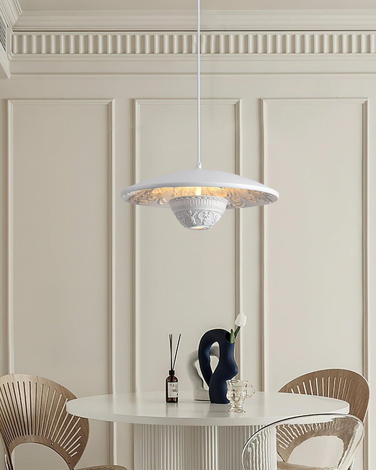 Milrenia Resin Pendant Light-Moonnatur