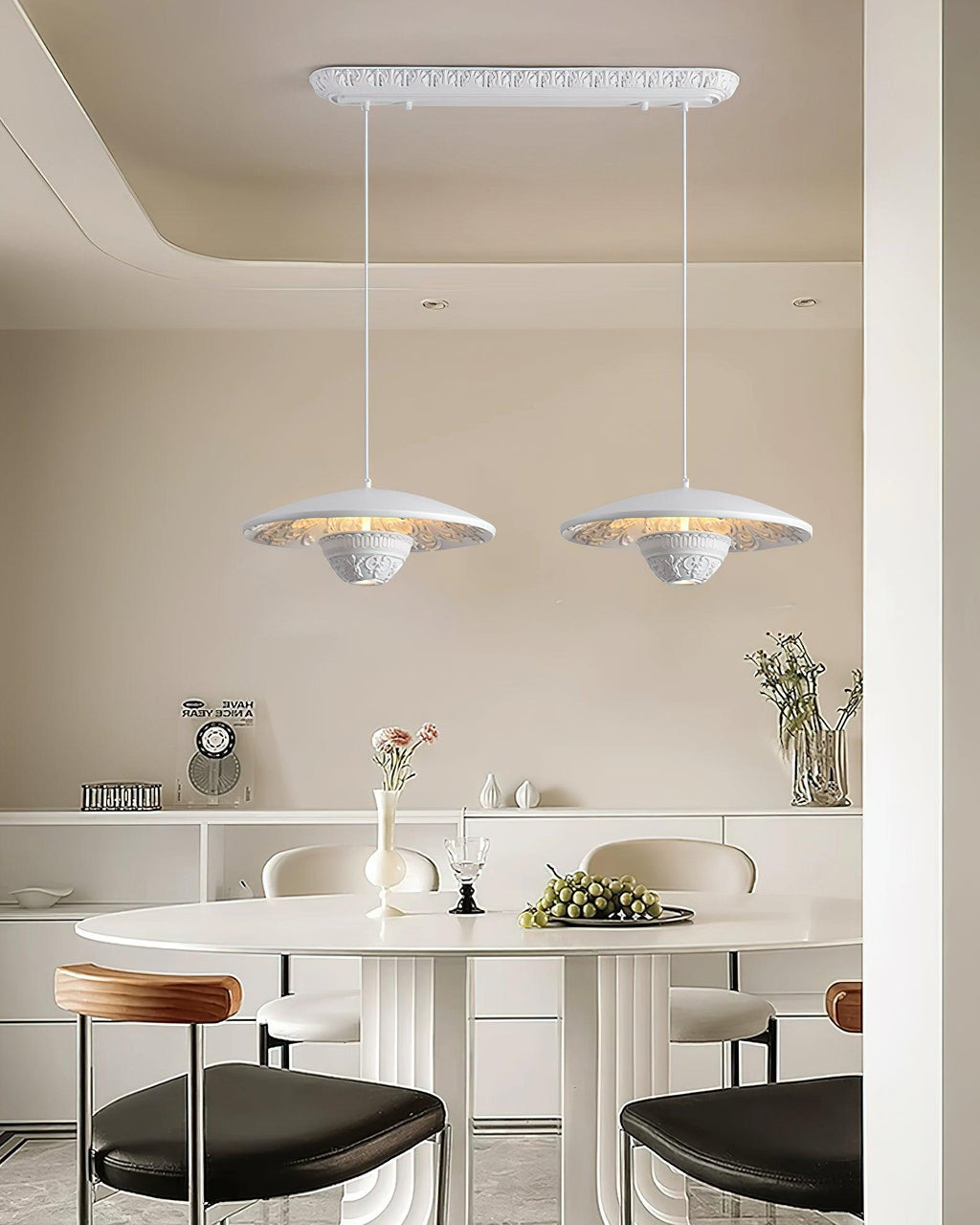 Milrenia Resin Pendant Light-Moonnatur