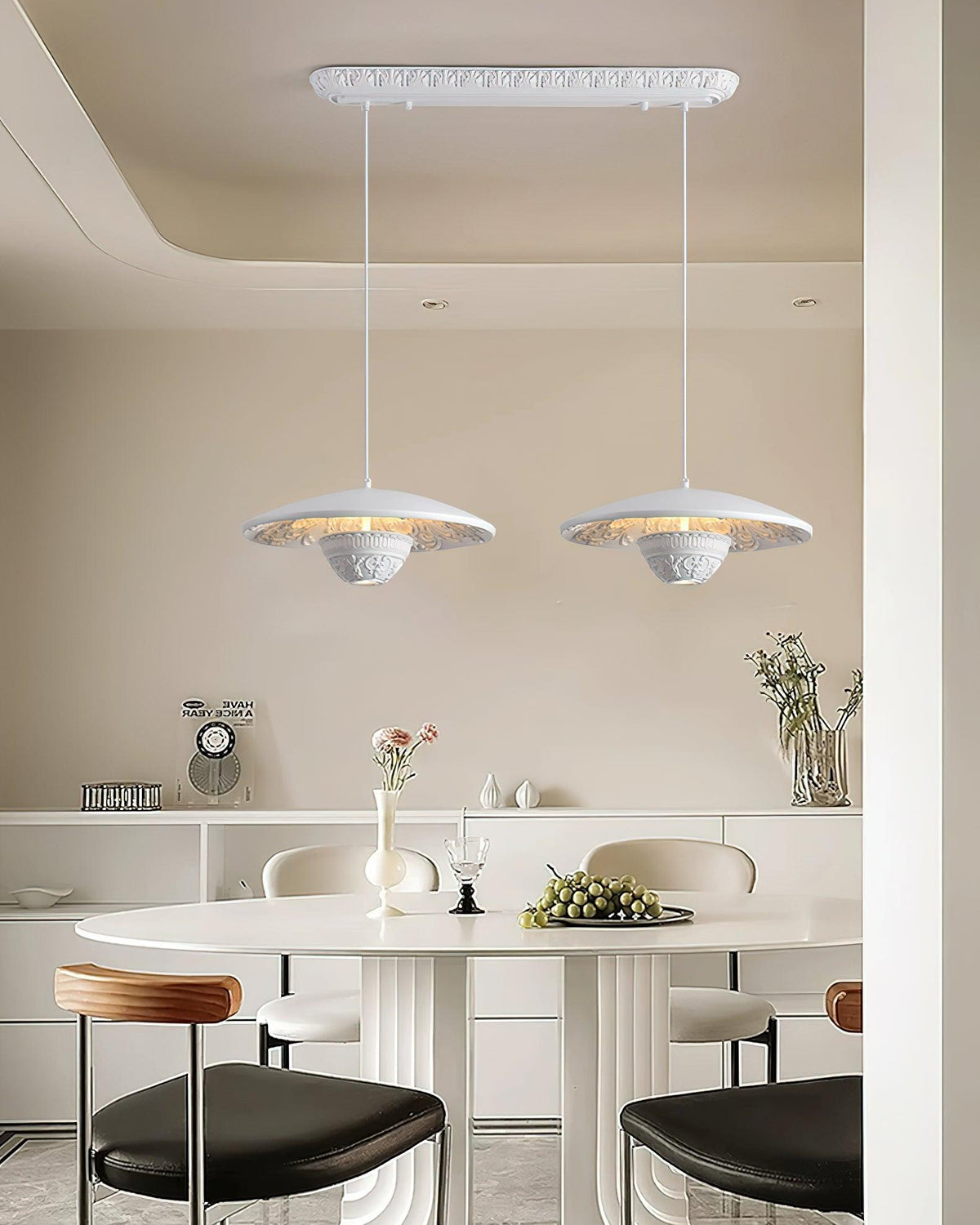 Milrenia Resin Pendant Light-Moonnatur