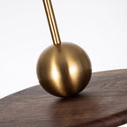 Lorreneth Walnut Wood Pendant Light-Moonnatur