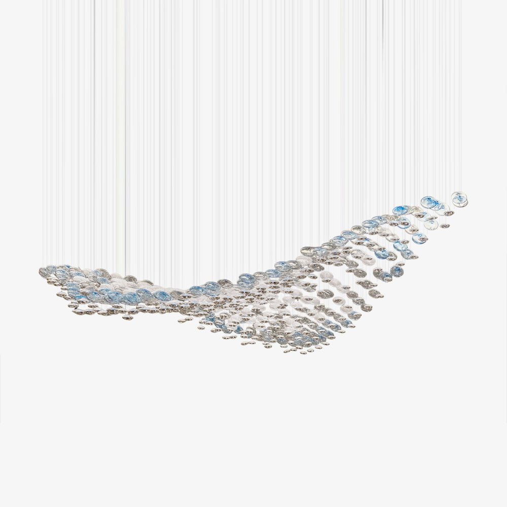 Yardenune Glass Chandelier-Moonnatur