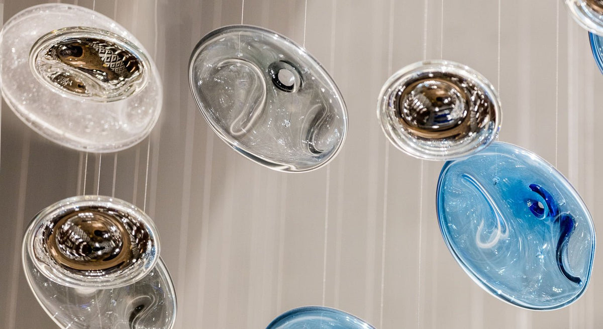 Yardenune Glass Chandelier-Moonnatur