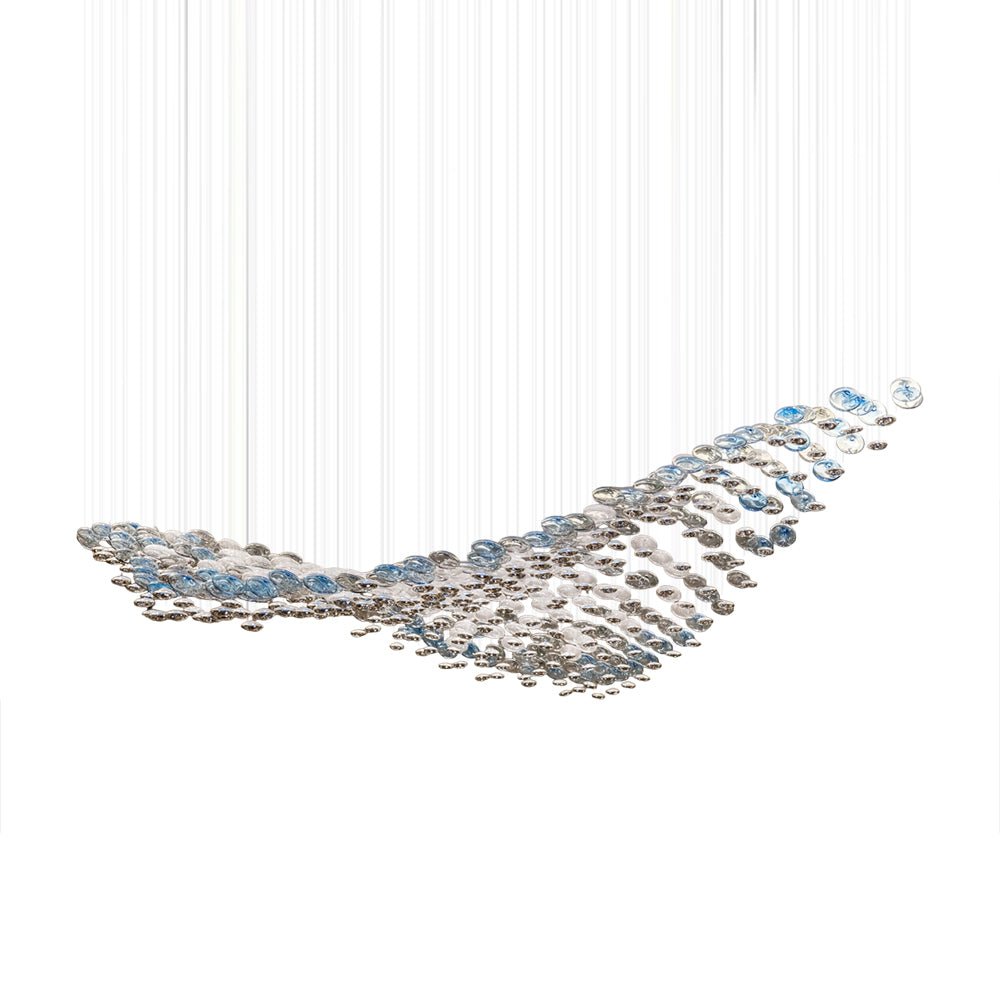Yardenune Glass Chandelier-Moonnatur