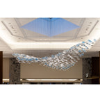 Yardenune Glass Chandelier-Moonnatur