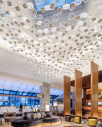 Yardenune Glass Chandelier-Moonnatur