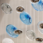 Yardenune Glass Chandelier-Moonnatur